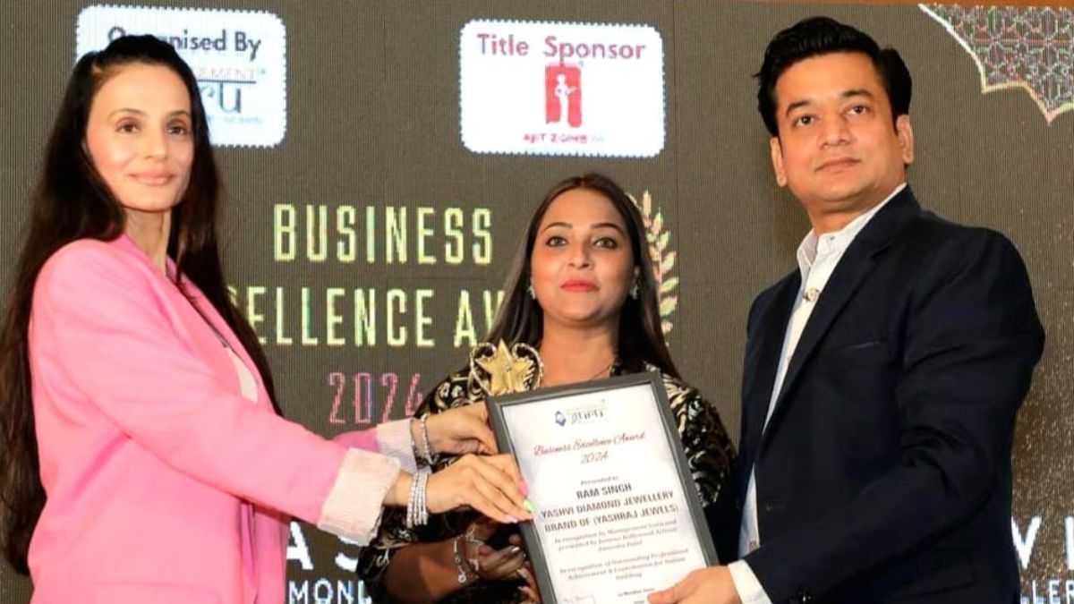 Yashvi Diamond Jewellery Surat Receives Prestigious Business Excellence Award